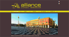 Desktop Screenshot of allianceconseilimmo.com